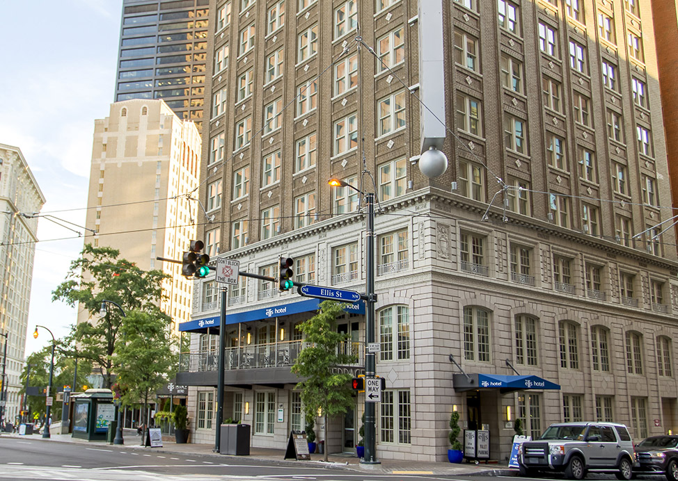 The Ellis Hotel Location, Atlanta
