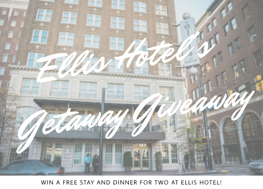 Ellis Hotel's Getaway Giveaway