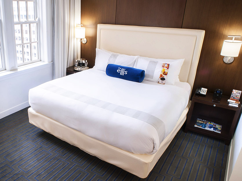 Deluxe King Accommodations at The Ellis Hotel, Atlanta