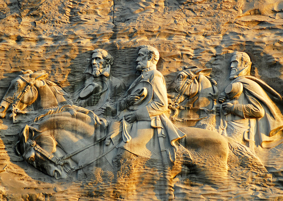 Stone Mountain Near Our Hotel in Atlanta